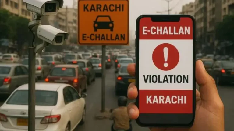 Karachi Illegal Parking E-Challan System