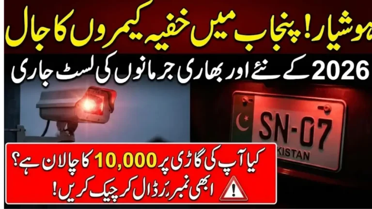 Punjab E-Challan Check 2026